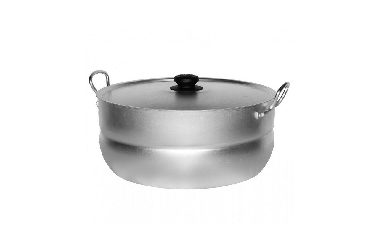 

Кастрюля алюминиевая Калитва 15 л "классик 2" с крышкой (1150)