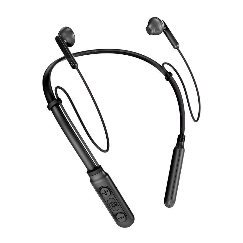 

Bluetooth наушники беспроводные с микрофоном на дуге Baseus Encok Neck Hung S16, функция Multipoint. Bluetooth 4.1 Black