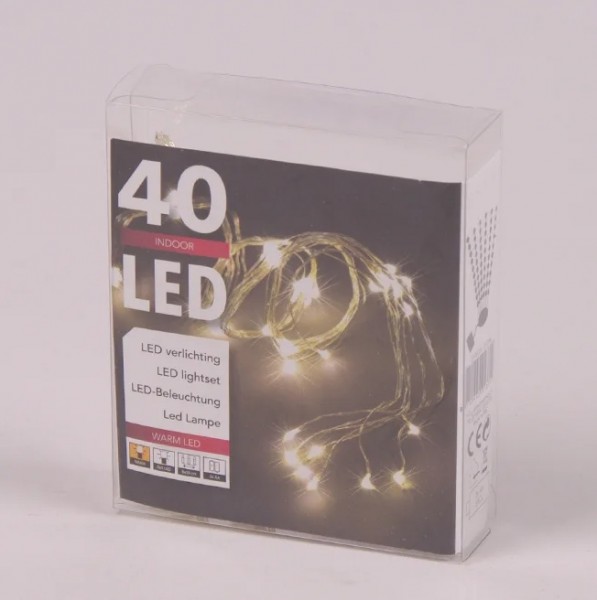 

Подсветка LED теплый свет 40 светодиодов 8 х 50 см 45026 (BAM02916)