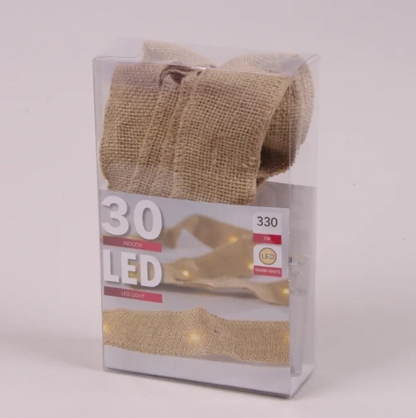 

Подсветка LED Мешковина теплый свет 30 светодиодов 3 м 45039 (BAM02907)