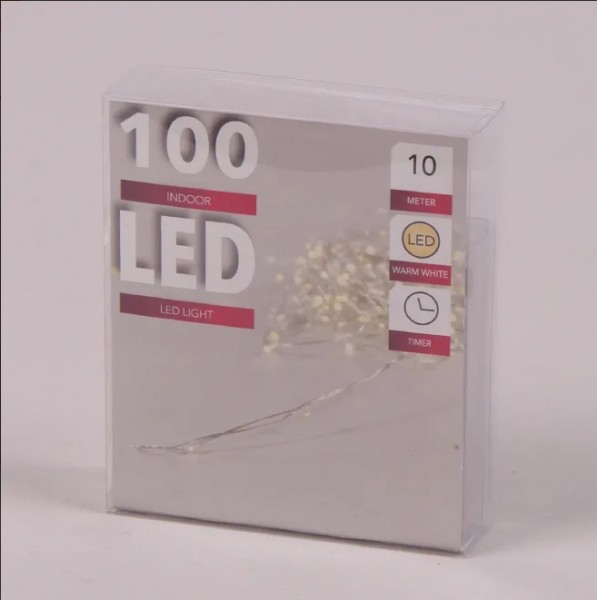 

Подсветка LED теплый свет 100 светодиодов 10 м. 45028 (BAM02914)