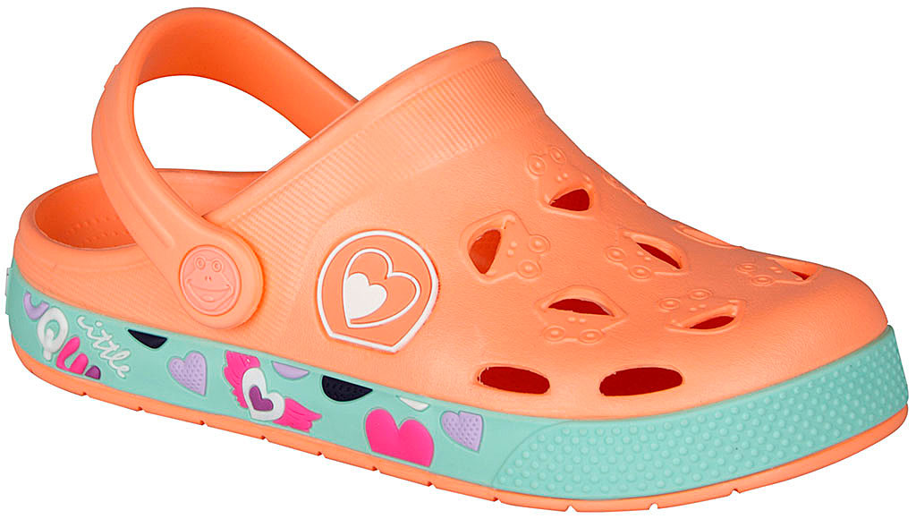 

Сабо Coqui 8802 32/33 22 см Coral hearts