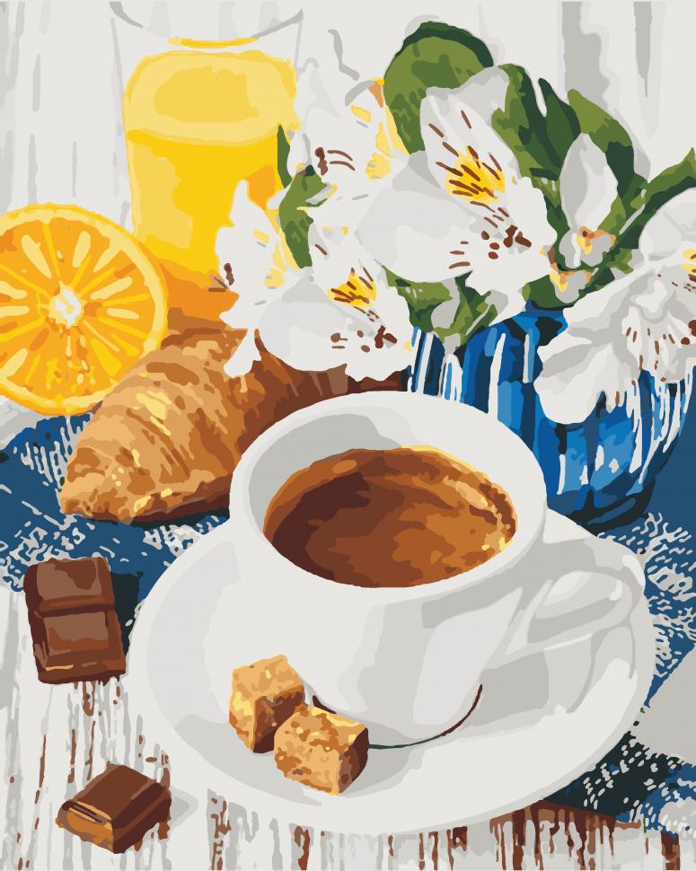 

Картина по номерам Art Craft "Сладкое утро" 40*50 см 12116-AC 164505