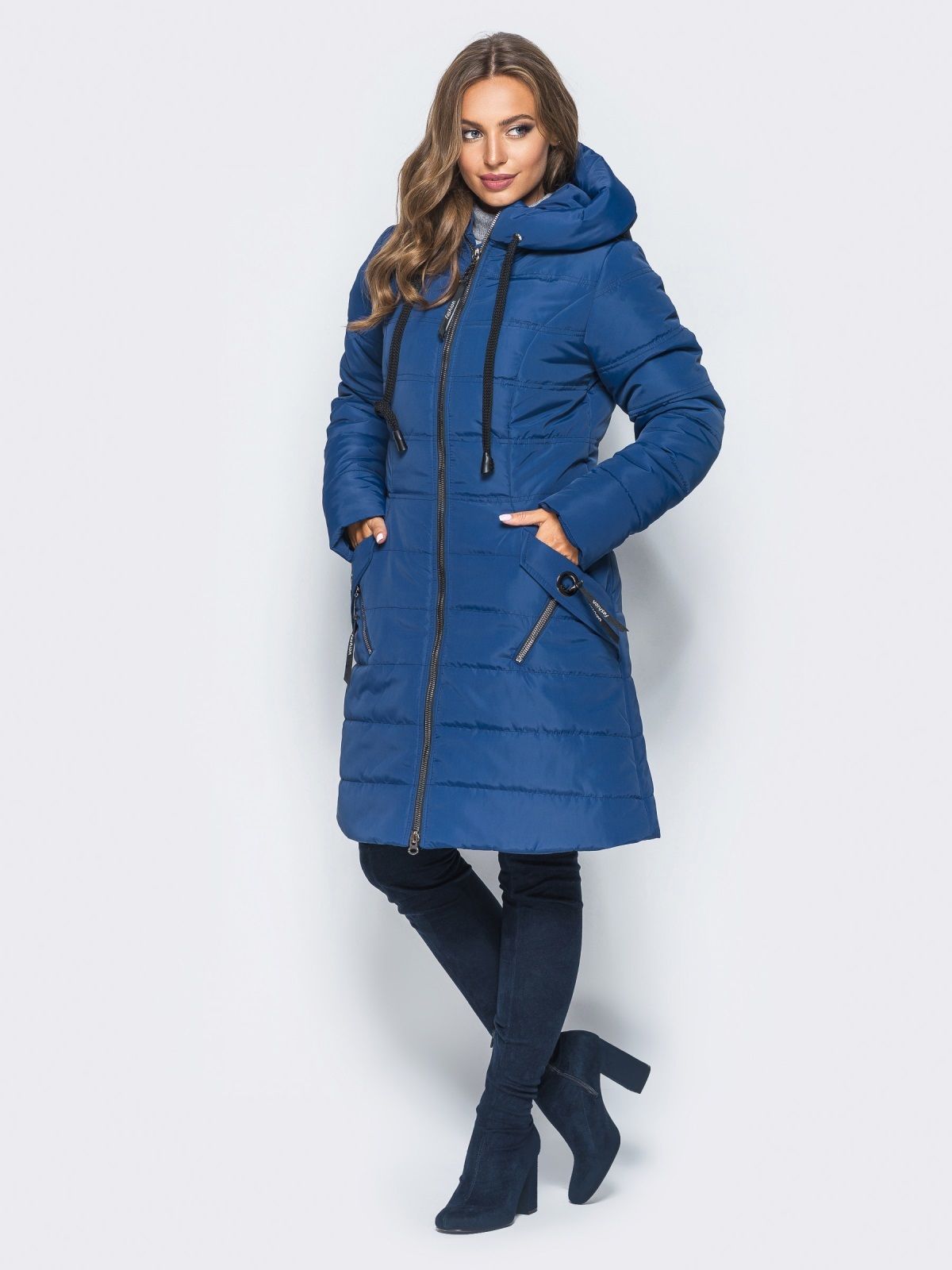 

Пуховик Maximoda ЕМО32304  синий, Пуховик Maximoda ЕМО32304 48 синий