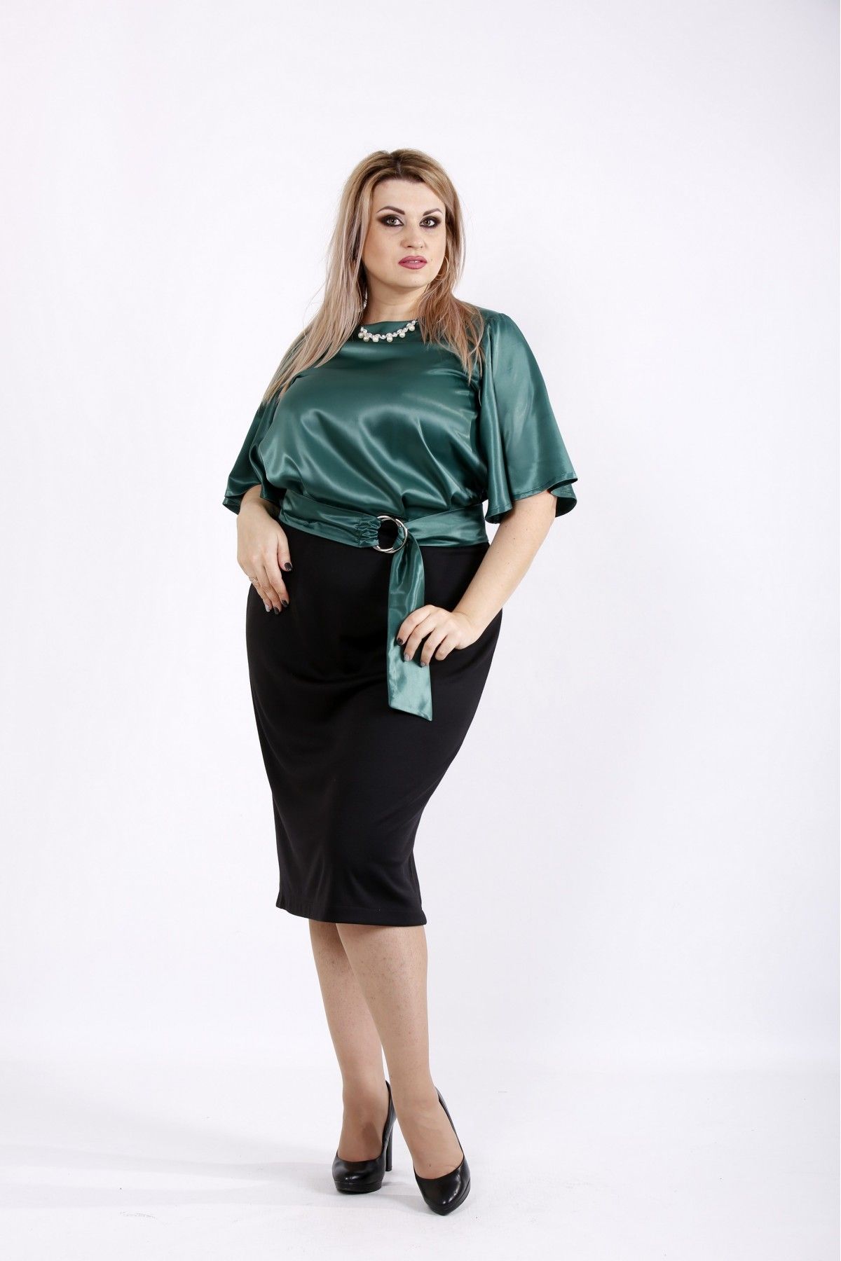 

Платье Maximoda ЕGS0934-2  бутылочный, Платье Maximoda ЕGS0934-2 54 бутылочный