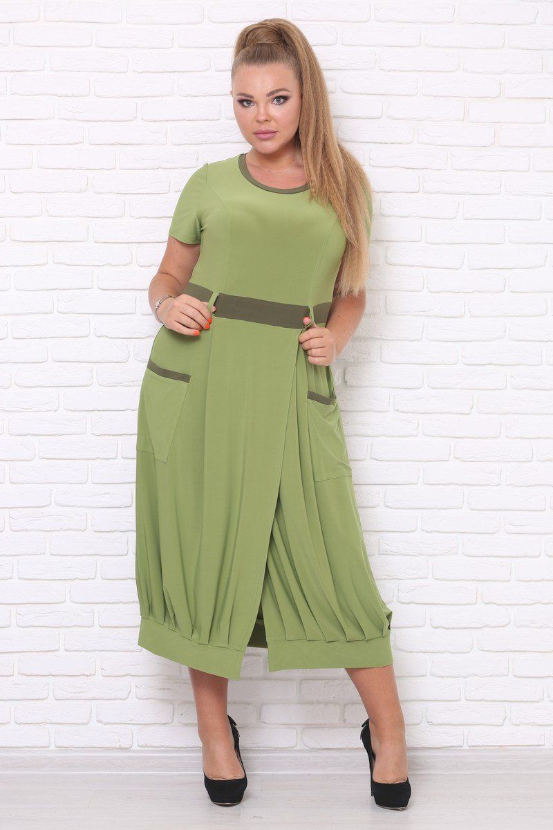 

Платье Maximoda ЕФС190621_055  хаки, Платье Maximoda ЕФС190621_055 66 хаки