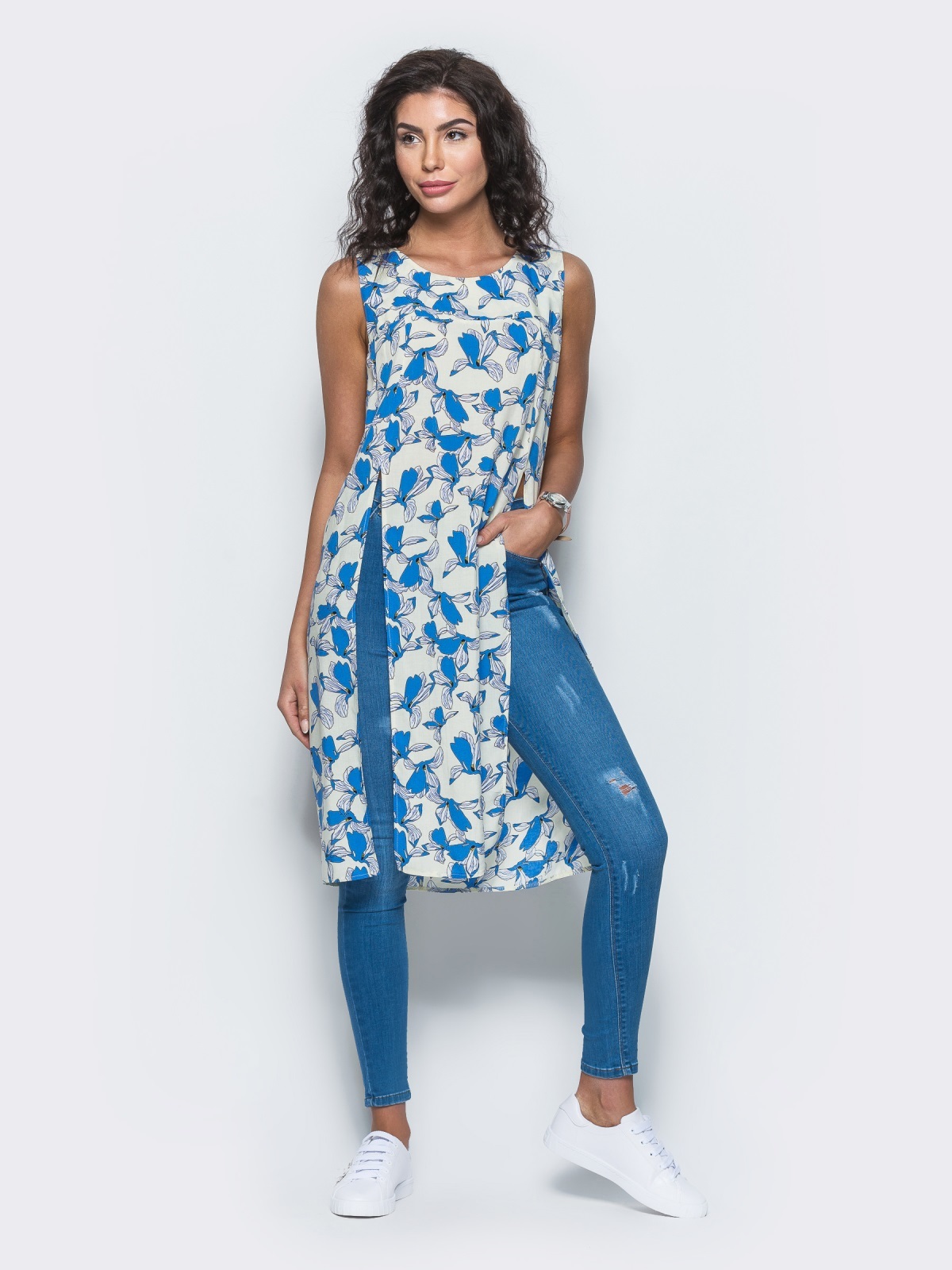 

Туника Maximoda МО42173е 48 голубой