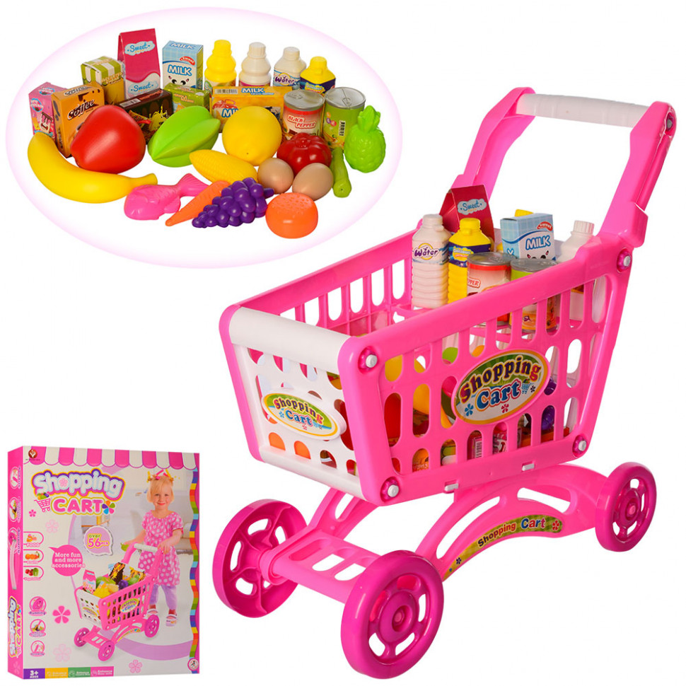 

Игровой набор"Тележка с продуктами" 922-09 (56 деталей)