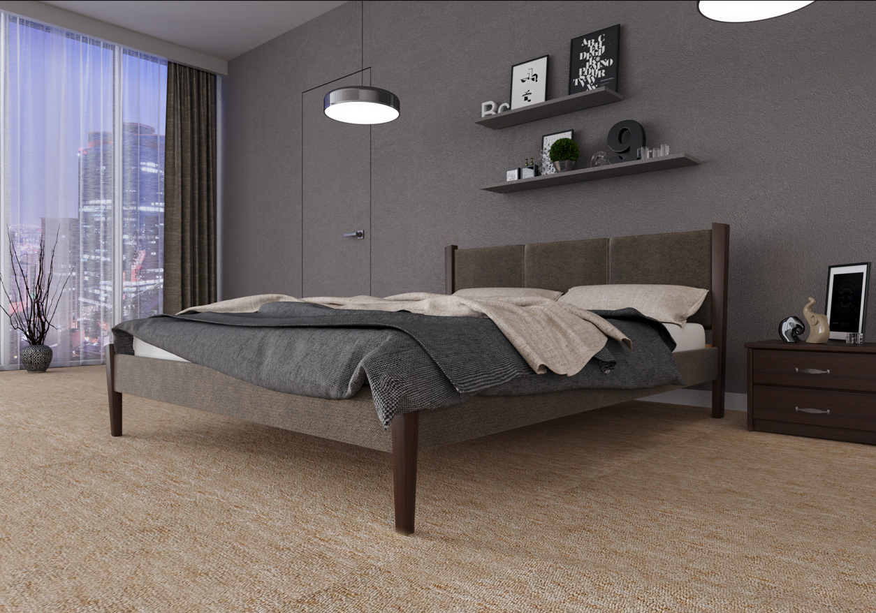 

Кровать Сеул ЧДК (160 * 200) Темный орех