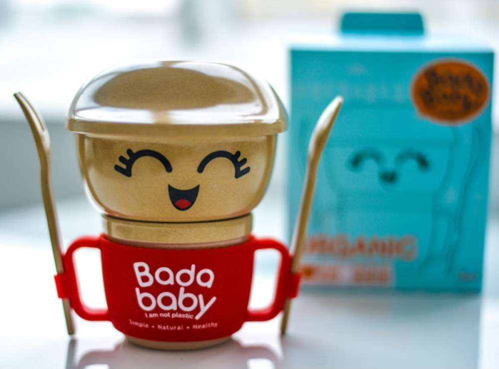 

Набор детской посуды из рисовой шелухи MISA products «Bada Baby» Красный (MBB-RD)