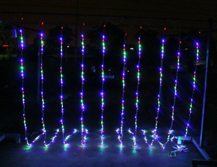

Гирлянда "Водопад" 3м на 2.5 м 480led мульти цвет