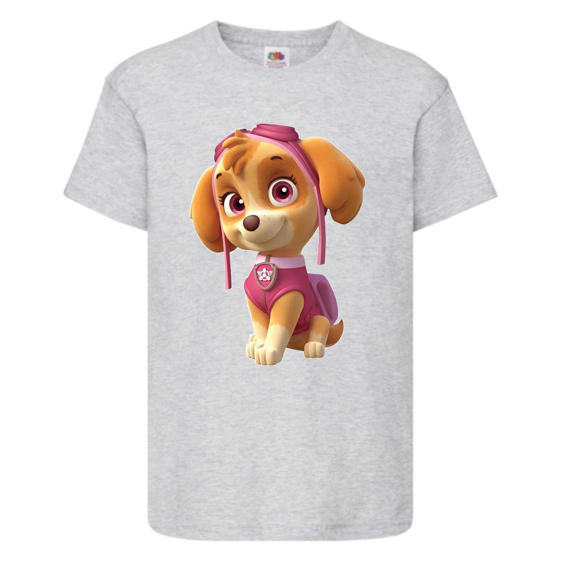 

Футболка детская Щенячий патруль 3 (Paw Patrol) Скай серая 128 см