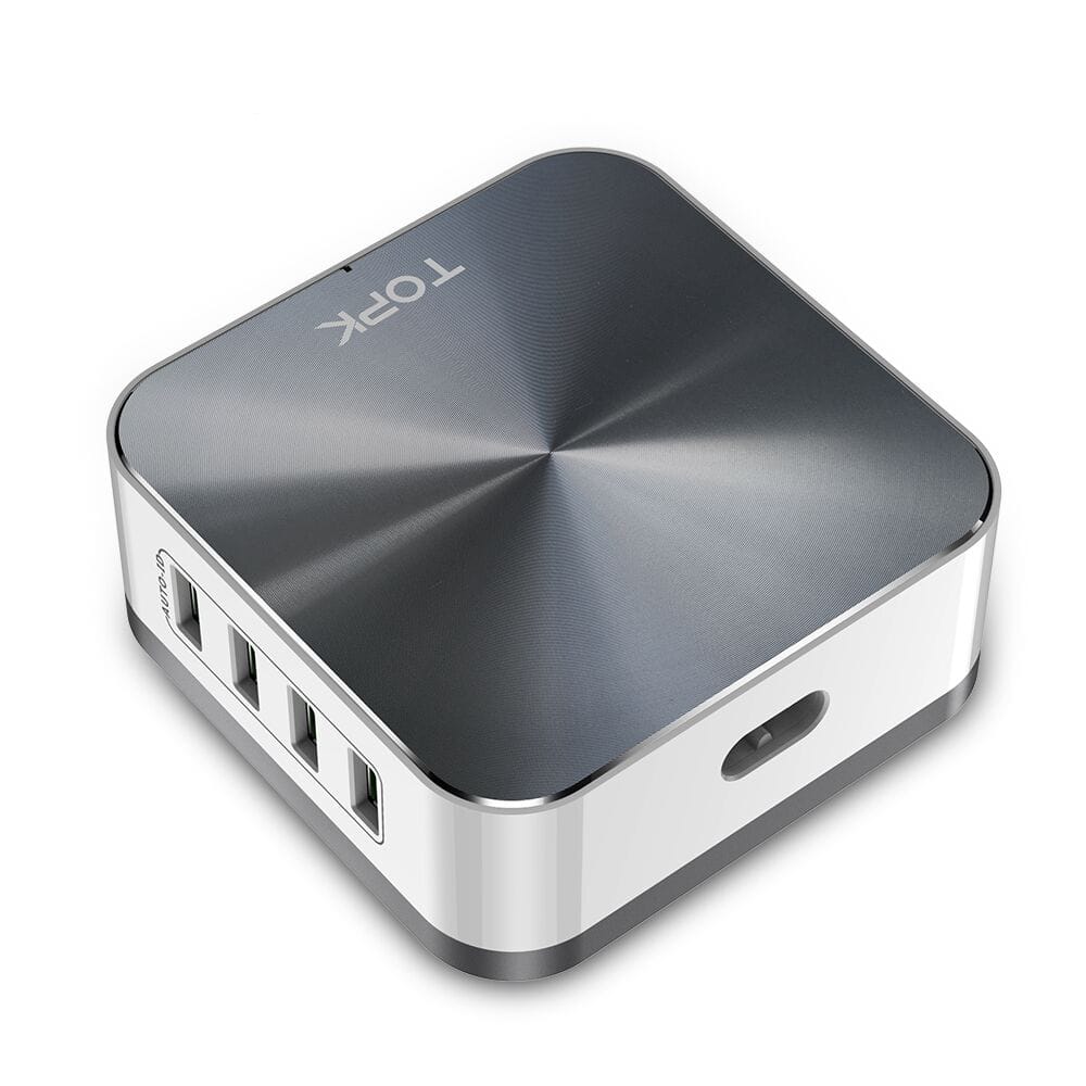 

Сетевое зарядное устройство TOPK B829Q LED 50W 8xUSB