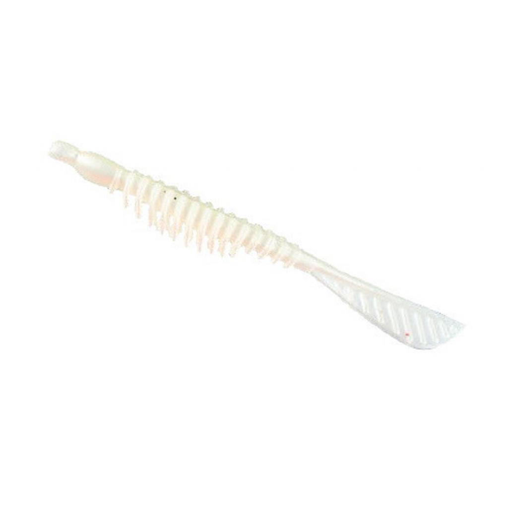 

Силикон рыболовный Nomura Ribbed Curlly Tail 100мм 3,5гр. цвет-056 (pearl white) 8шт (NM71205610)