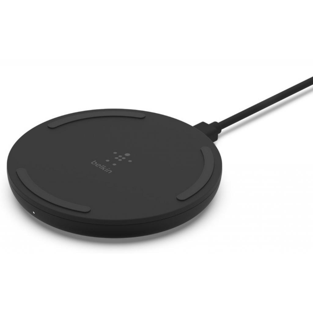 

Зарядное устройство Belkin Pad Wireless Charging Qi, 10W, no PSU, black