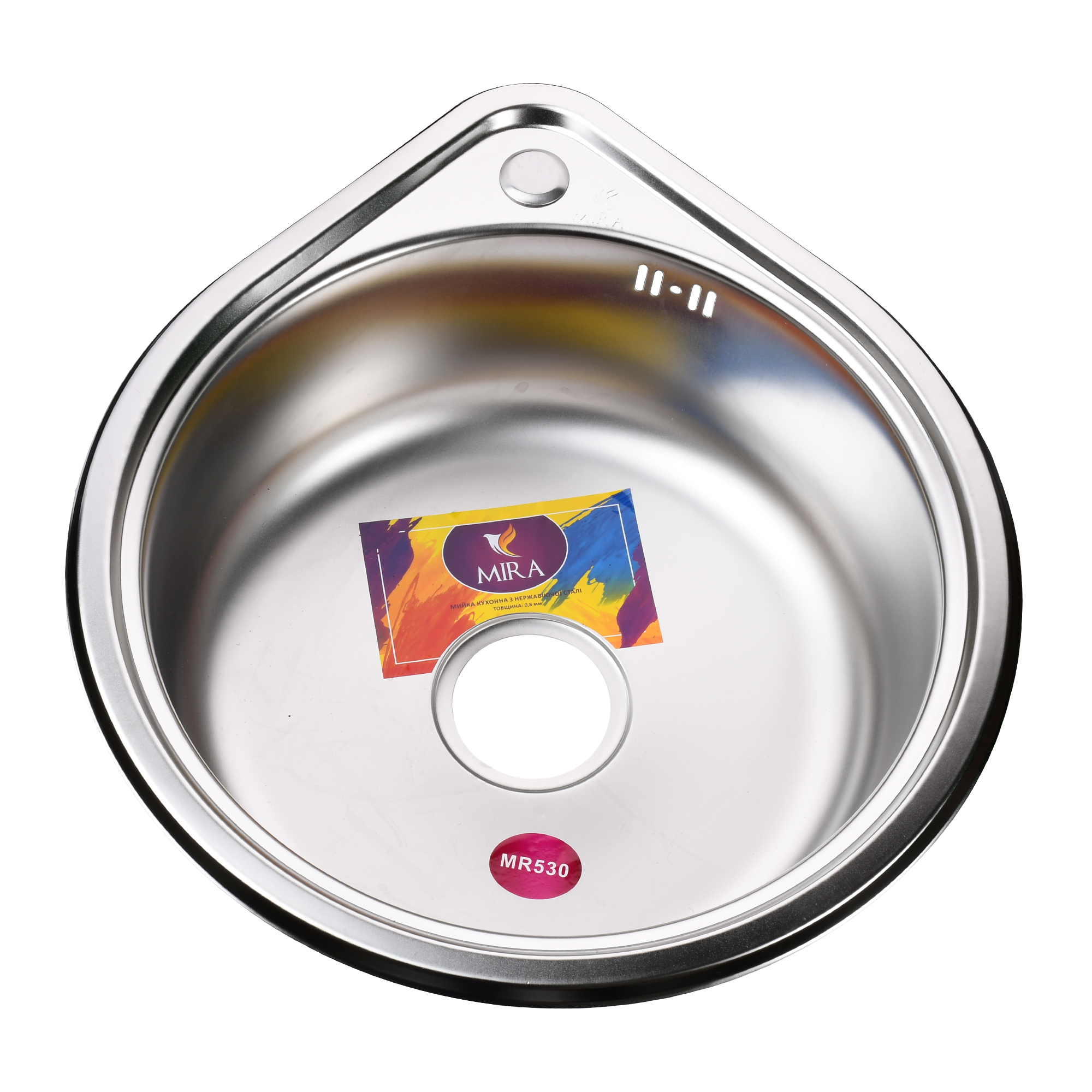 

Мойка кухонная Mira MR 530 E Satin