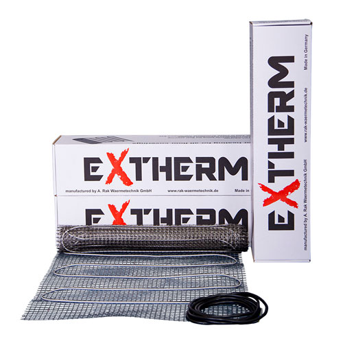 

Теплый пол Extherm двухжильный нагревательный мат ET ECO 100-180 1,0 м²