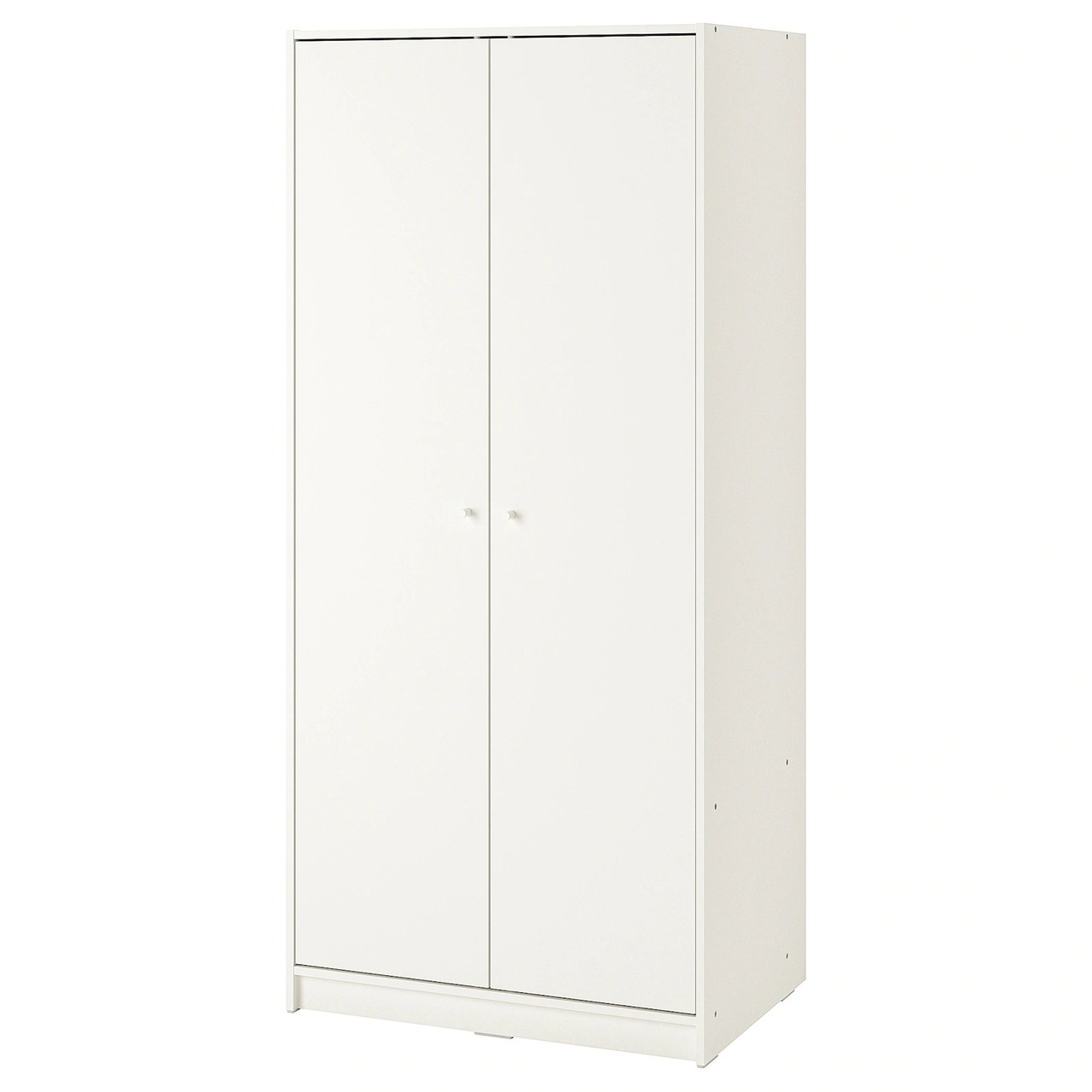 

Гардероб ikea (икеа) 2 двери kleppstad белый (804.372.34)