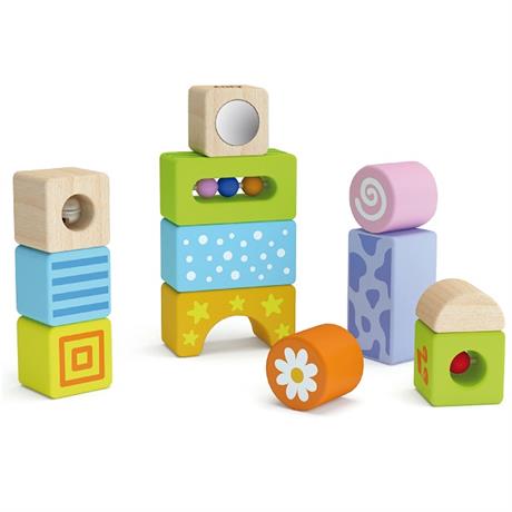 

Набор строительных блоков Viga Toys Погремушки 50682