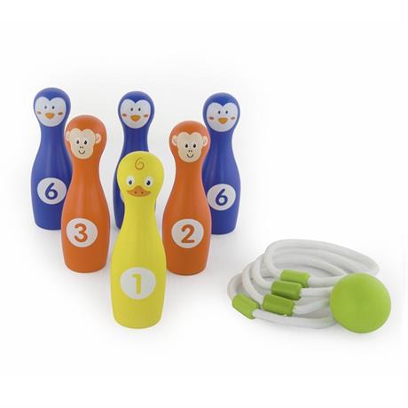 

Игрушка развивающая Viga Toys 2в1 Боулинг и Кольцо 50665