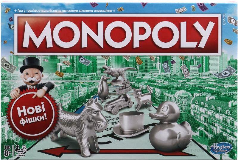 

Настольная игра Классическая Монополия. Обновленная версия (укр.)