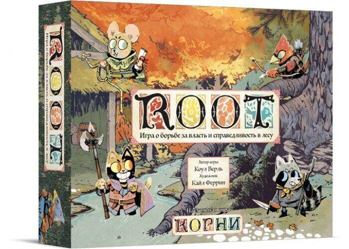 

Настольная игра Корни Root Crow Games русская версия для детей старше 10 лет от 2 до 4 участников