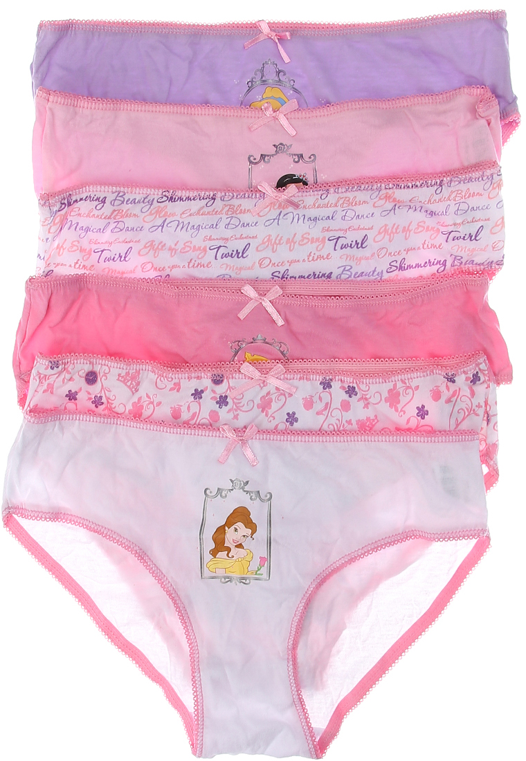 

Трусы Disney Princess 498544 6 шт 92 см розовые