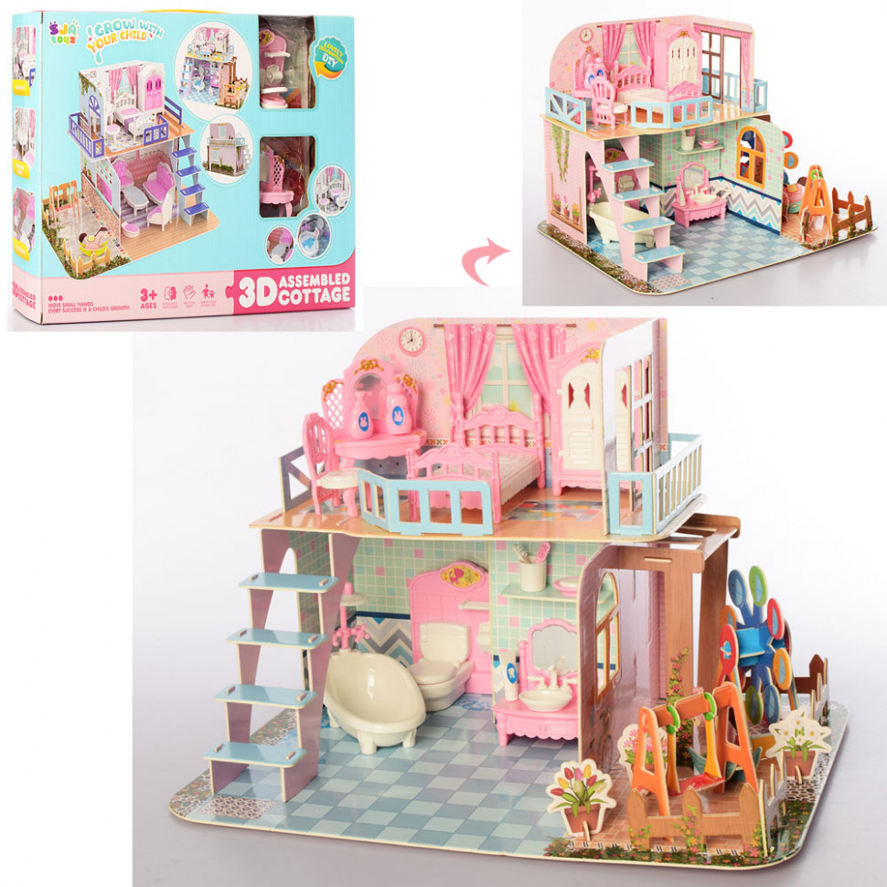 

Дом с мебелью для Барби SJA TOYS M0588-19