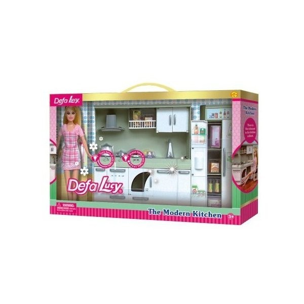

Кукла DEFA 6085 с кухней