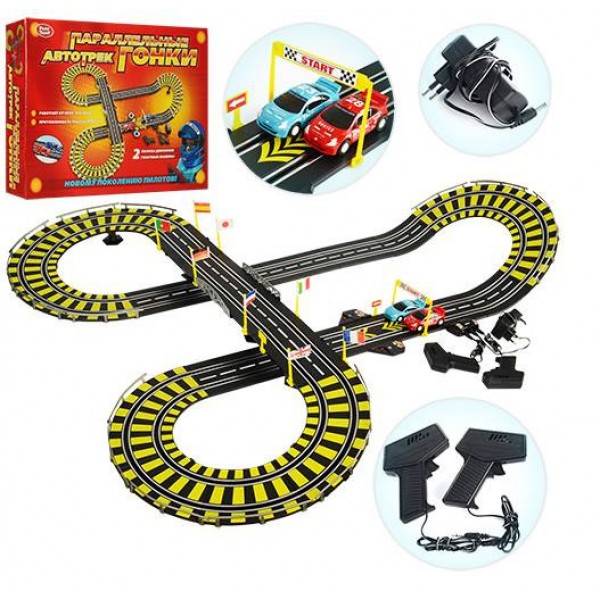 

Трек гоночная трасса Joy Toy 0812 5.0 м ,2 машинки с пультами