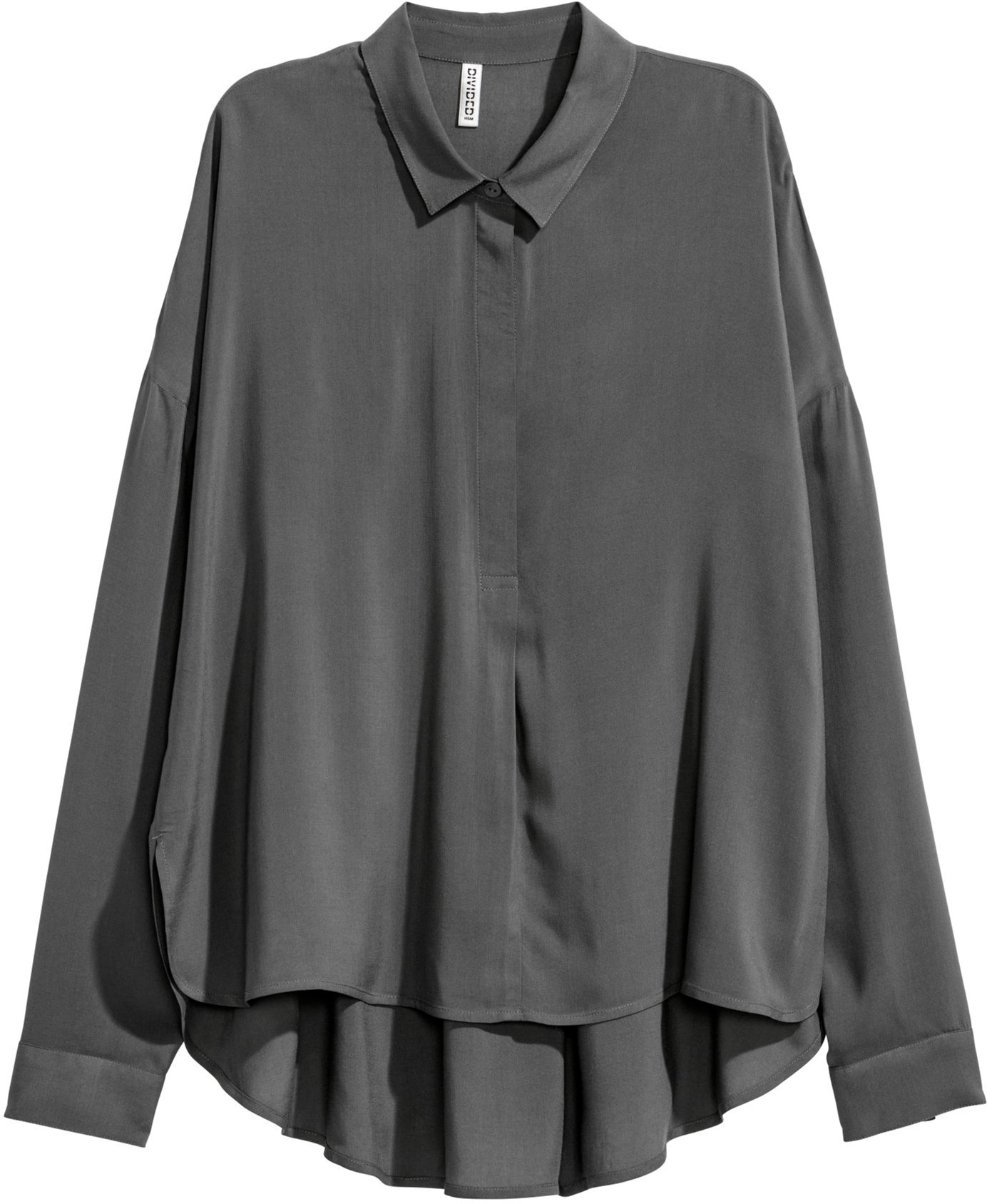 

Рубашка H&M KK5353887 36 Темно-серая