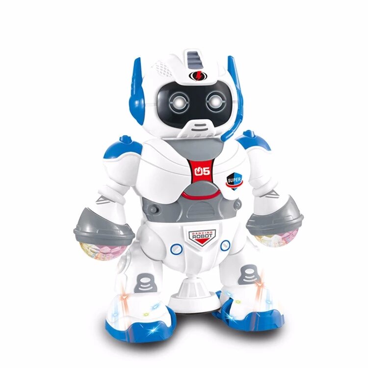 

Танцующий робот Dancing robot с звуком и светом LZCZ 6678-5