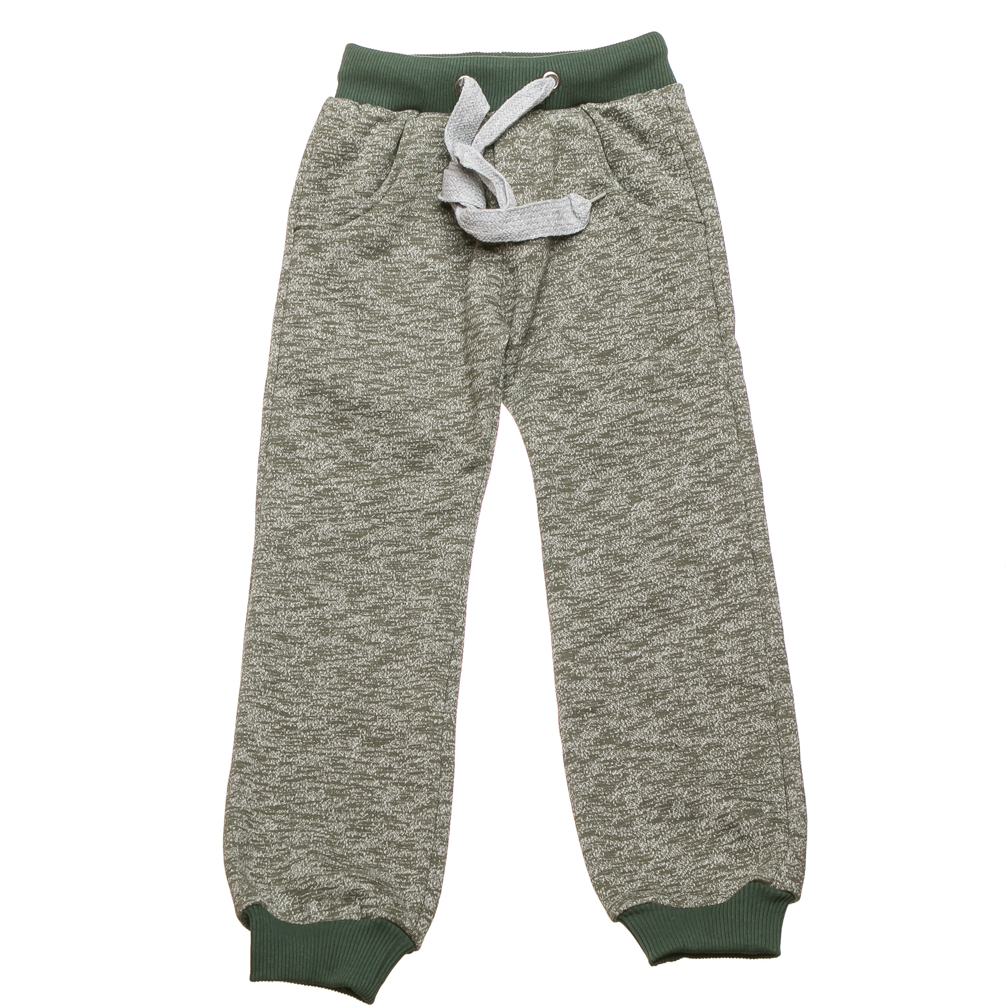 

Штани для хлопчиків KidsCouture Футер з начісом 134 см Пляшковий