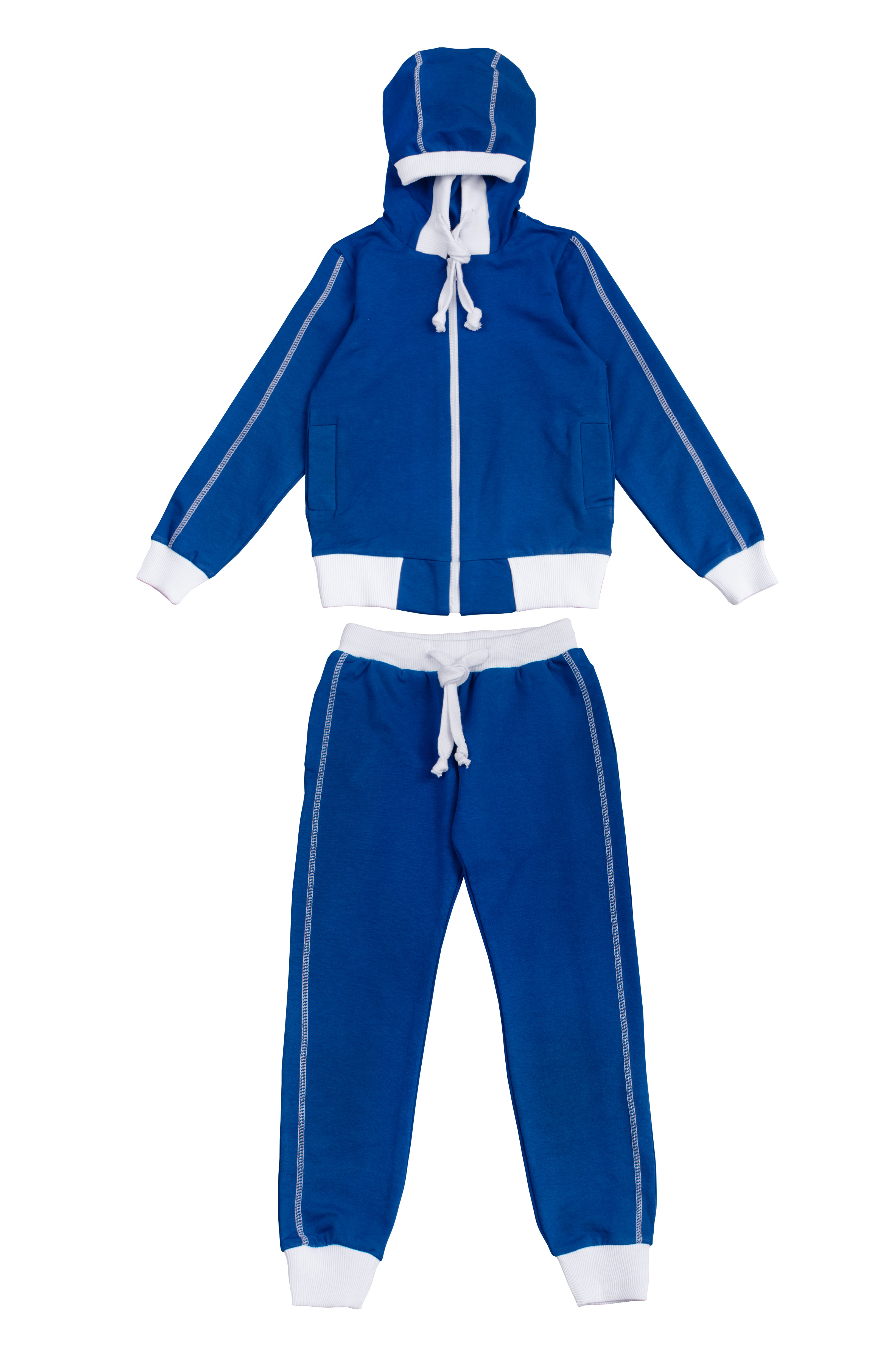 

Спортивный костюм для хлопчиків KidsCouture Двунитка 116 см Синій
