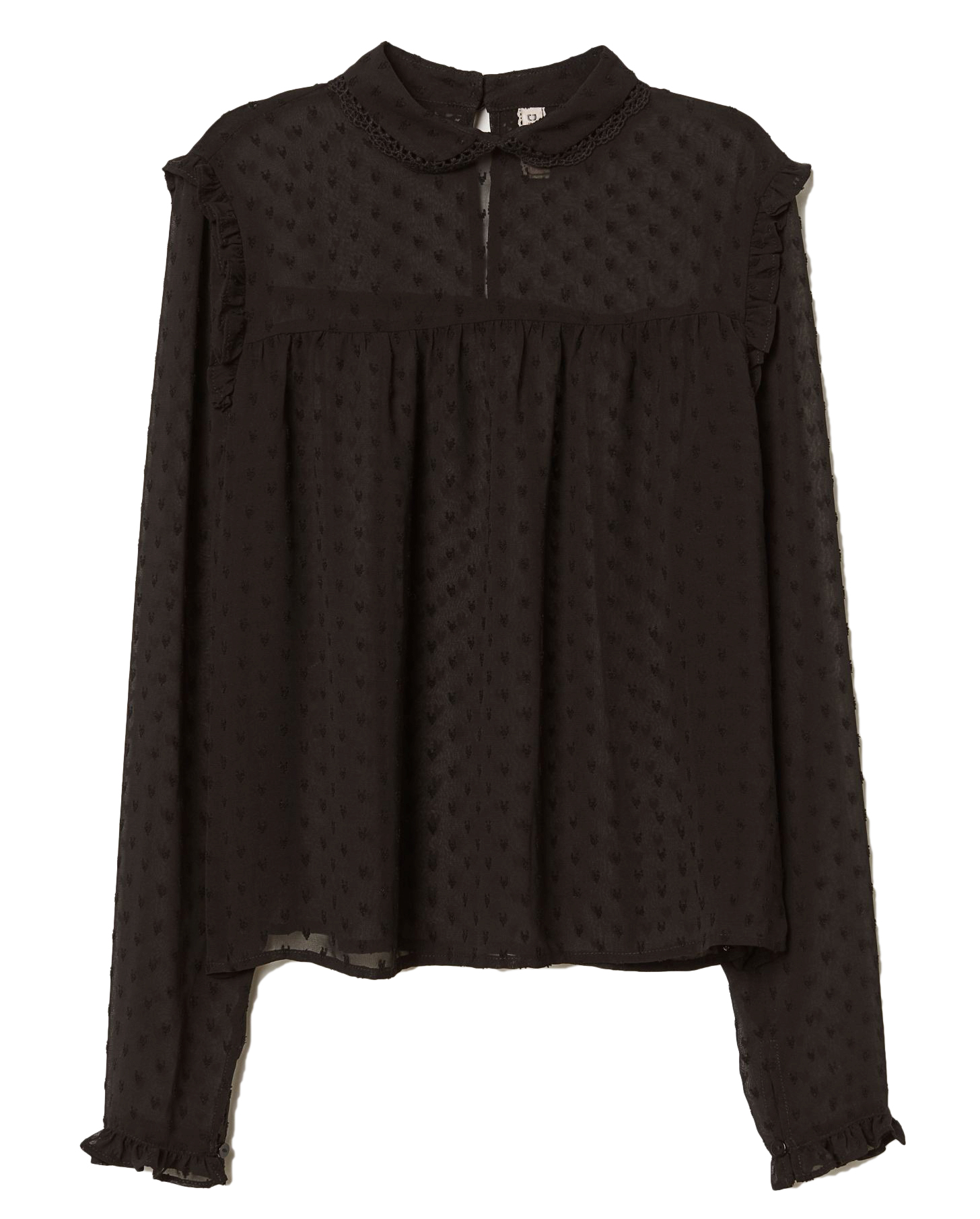 

Блузка H&M 060677737 38 Черная