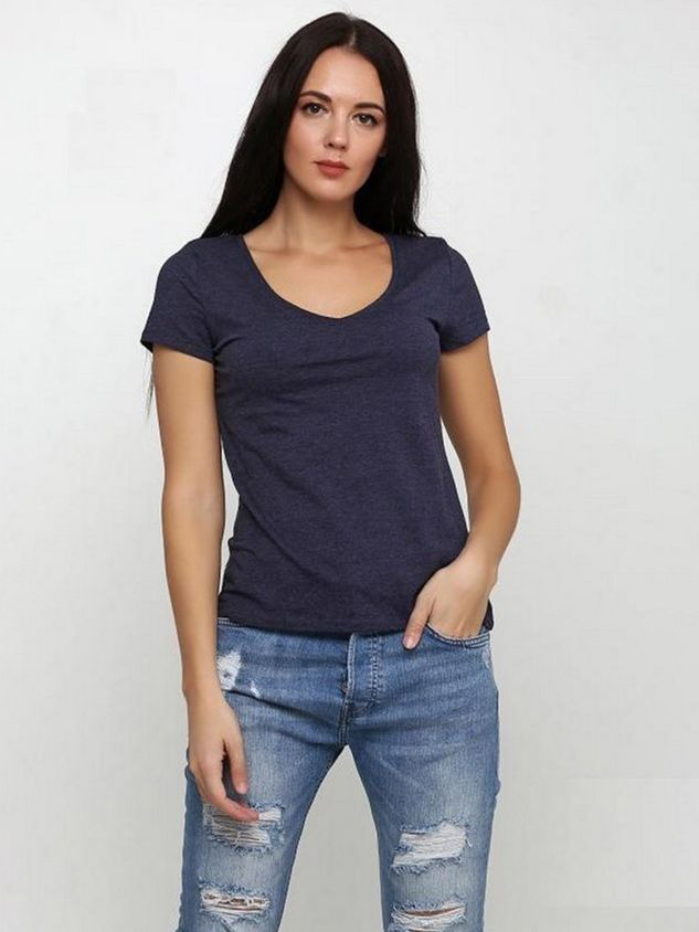 

Футболка H& 13-0081  Темно-синяя, Футболка H&M 13-0081 M Темно-синяя