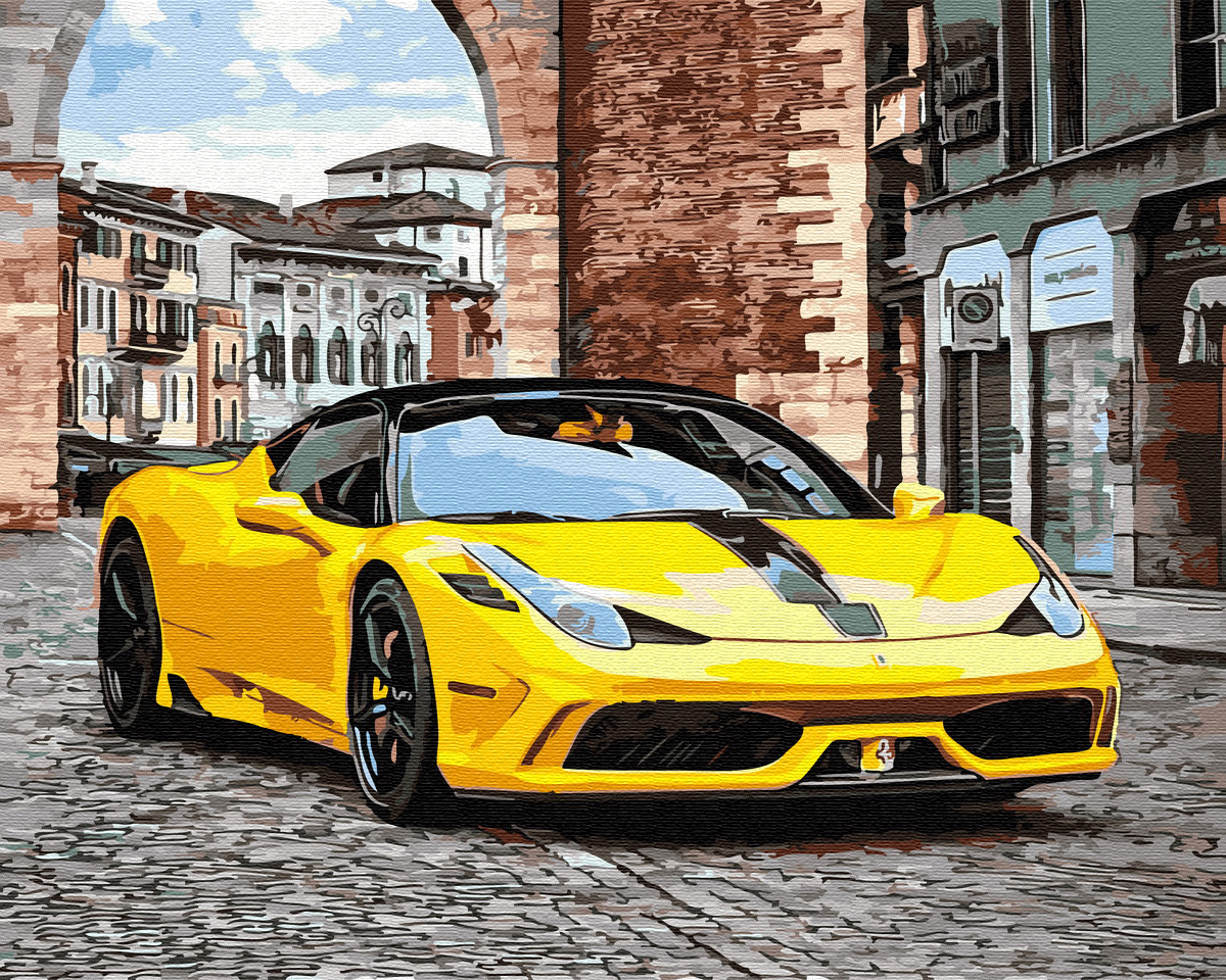 

Картина по номерам "Скоростной Lamborghini" Brushme 40х50 см 000139085
