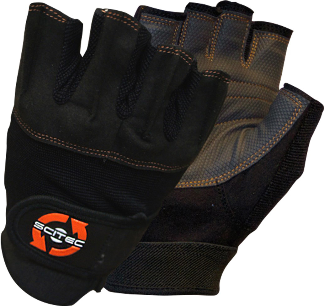 

Перчатки Scitec Nutrition Glove Orange Style S Черные (816532010079)