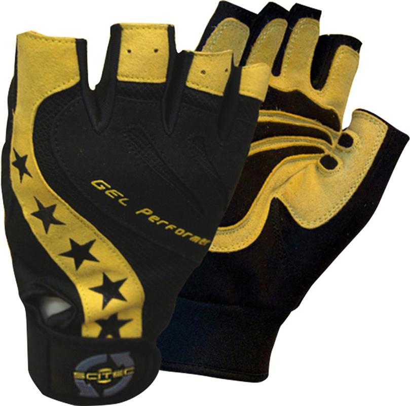 

Перчатки Scitec Nutrition Glove Power Style M Черно-желтые (816532010284)