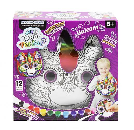 

Креативное творчество My Color Pet-Bag "Единорог" DANKO TOYS (CPB-01-03)