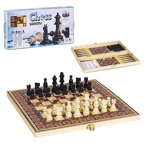 

Игровой набор 3 в 1 (деревянная доска) XIN YU TOYS (С36818)