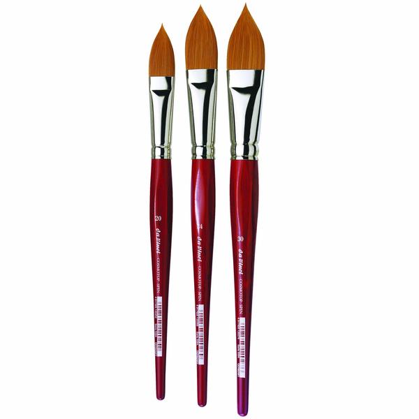 

Кисть для акварели синтетика 5584 Cosmotop Spin daVinci (кисть №10 (9мм))