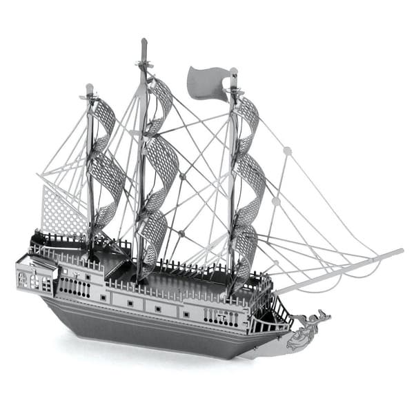 

Металлический 3D-пазл Piececu Парусник «Черная жемчужина»