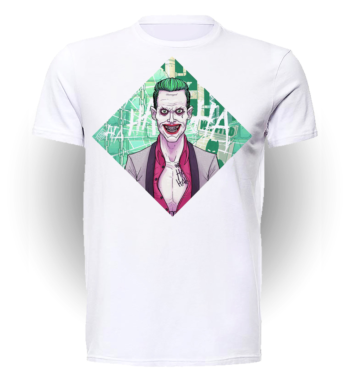 

Футболка GeekLand Отряд Самоубийц Suicide Squad New Joker Leto SS.01.042 (FU21SS.01.042/boy-146)