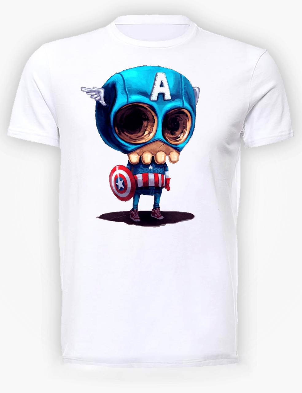 

Футболка GeekLand Капитан Америка Captain America skull CA.01.028 (FU21CA.01.028/boy-164)