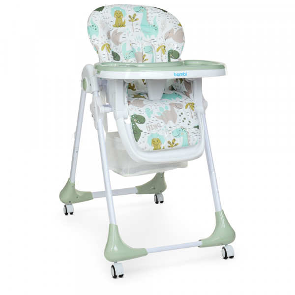 

Стульчик для кормления Bambi M 3233 (dino pine green)