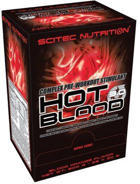 

Предтренировочный комплекс Scitec Nutrition Hot Blood 3.0 BOX 25 пакетиков Гуарана (728633102280)