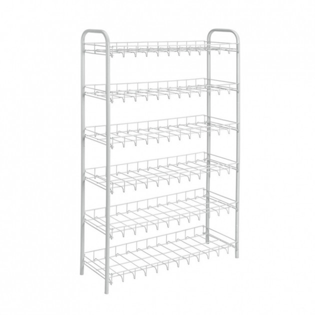 

Полка для обуви 6-ти уровневая 64*23*104см SHOE6 Metaltex, белый