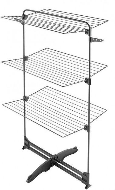 

Сушилка для белья 3-х уровневая 34м STORM ONYX Metaltex