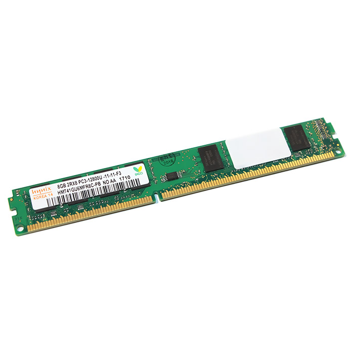 

Модуль памяти для компьютера DDR3 8GB 1600 MHz Hynix (HMT41GU6MFR8C-PBN0 / HMT41GU6 / HMT41GU6)